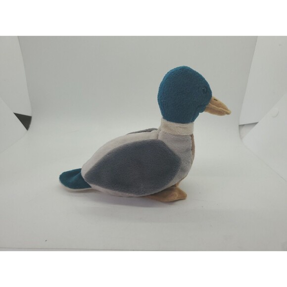 Jake Mallard Duck Plush TY Beanie Buddy & Ty Beanie 1998 Retired Vintage - Picture 13 of 16